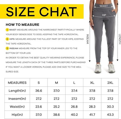 Joggers Pants for Women with Pockets-Workout Sweatpants-Athletic Trackpants-Womens Lounge Running Pant in Saudi Arabia