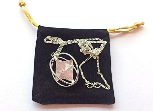 Gemstone Spinning Merkaba Star Pendant in Saudi Arabia