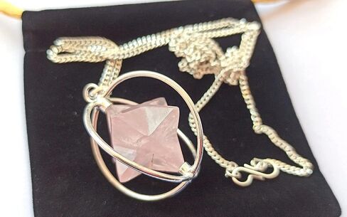 Gemstone Spinning Merkaba Star Pendant in Saudi Arabia