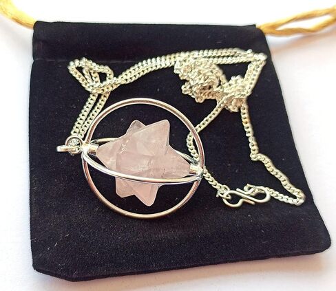 Gemstone Spinning Merkaba Star Pendant in Saudi Arabia