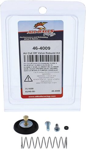 All Balls Air Cut Off Valve Rebuild Kit 46-4009 for Suzuki DR-Z 400 E 2000 2001 2002 2003 2004 2005 2006 2007 in Saudi Arabia