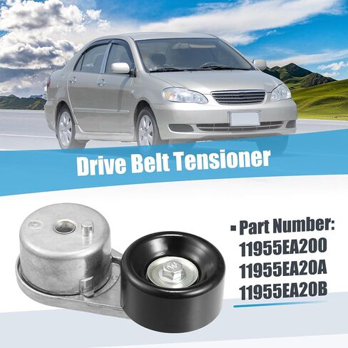 uxcell Belt Tensioner Pulley Assembly No.11955EA200/11955EA20A/11955EA20B for Nissan Frontier 2005-2007 Serpentine Tensioner in Saudi Arabia