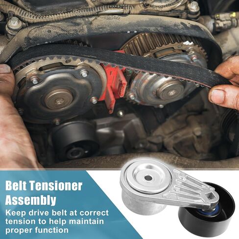 uxcell Belt Tensioner Pulley Assembly No.11955EA200/11955EA20A/11955EA20B for Nissan Frontier 2005-2007 Serpentine Tensioner in Saudi Arabia