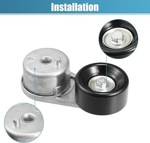 uxcell Belt Tensioner Pulley Assembly No.11955EA200/11955EA20A/11955EA20B for Nissan Frontier 2005-2007 Serpentine Tensioner in Saudi Arabia
