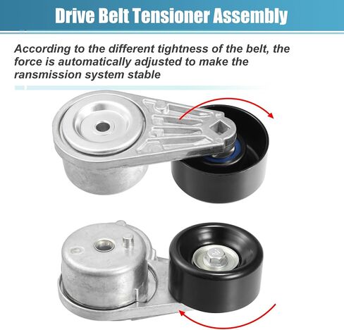 uxcell Belt Tensioner Pulley Assembly No.11955EA200/11955EA20A/11955EA20B for Nissan Frontier 2005-2007 Serpentine Tensioner in Saudi Arabia