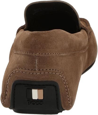 BOSS Men's Smooth Suede Slip on Drivers Loafer in Saudi Arabia