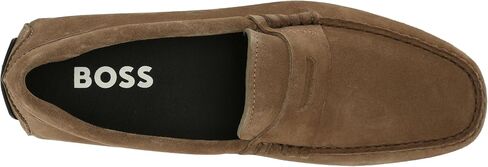 BOSS Men's Smooth Suede Slip on Drivers Loafer in Saudi Arabia