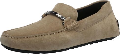 BOSS Men's Smooth Suede Slip on Drivers Loafer in Saudi Arabia