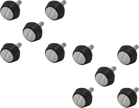 Connector Locking Screw Steel Small Thumb Screws Replacement for Speaker Mic and Earpiece APX4000 APX6000 APX7000 APX8000 XPR6550e XPR7550e XPR7530e XPR7580e (3) in Saudi Arabia