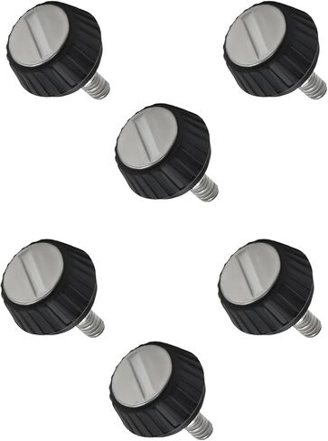 Connector Locking Screw Steel Small Thumb Screws Replacement for Speaker Mic and Earpiece APX4000 APX6000 APX7000 APX8000 XPR6550e XPR7550e XPR7530e XPR7580e (3) in Saudi Arabia