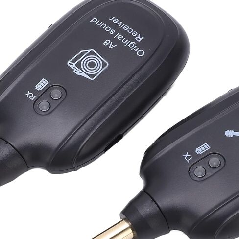 Wireless Guitar System, Receiver Transmitter Rechargeable Pickup Accessory Set Kit Wireless Guitar in Saudi Arabia