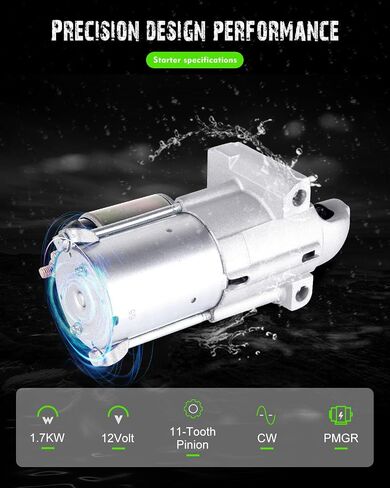 SCITOO Starters New Compatible for Cadillac Escalade 2002-2005 for GMC Yukon (XL) 2001-2005 Savana Vans for Chevrolet Express Vans for Hummer for Isuzu Medium-Duty Trucks NPR 2003-2005 GM (364) V8 in Saudi Arabia
