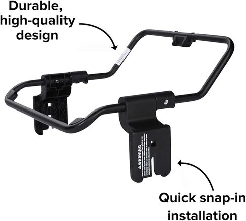 Diono Quantum Car Seat Adapter, Compatible with Nuna/Maxi/Cybex/Uppa Infant Baby Car Seats, Durable, Attachment for Travel System (Pack of 2) in Saudi Arabia