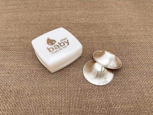 Silver Nursing Cups, Silver Cups, Nipple Shields for Nursing Newborn, Nipple Guards, Nipple Covers Breastfeeding, Nipple Covers Breastfeeding, 925 Silver in Saudi Arabia