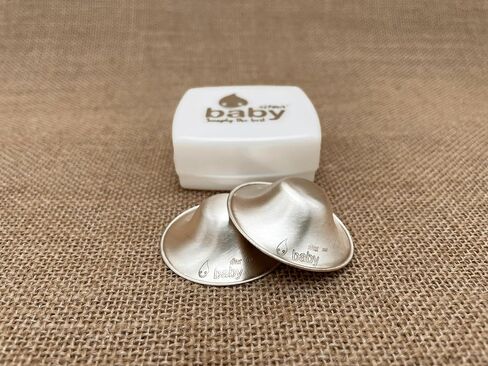 Silver Nursing Cups, Silver Cups, Nipple Shields for Nursing Newborn, Nipple Guards, Nipple Covers Breastfeeding, Nipple Covers Breastfeeding, 925 Silver in Saudi Arabia
