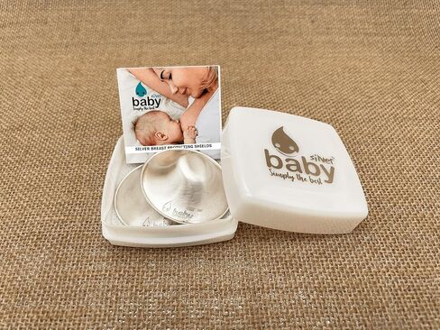 Silver Nursing Cups, Silver Cups, Nipple Shields for Nursing Newborn, Nipple Guards, Nipple Covers Breastfeeding, Nipple Covers Breastfeeding, 925 Silver in Saudi Arabia