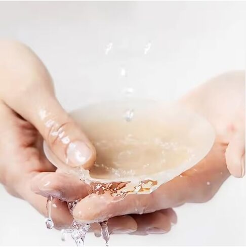 Nipple Cover - Sticky Adhesive Silicone Nipple Pasties - Reusable Pasty Nipple Covers for Women Nude in Saudi Arabia