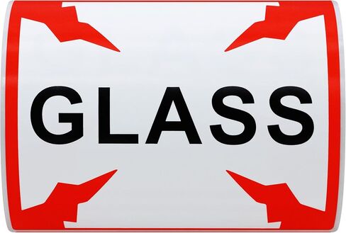 Square Stickers Indication Labels Smart Tags Gloss Paper, 100 Stickers, 4x4 inch, Cargo Aircraft Only in Saudi Arabia
