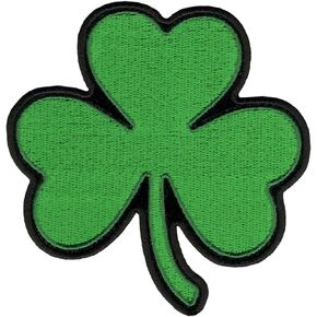 Hot Leathers - PPA5930 Shamrock Patch (4" Width x 4" Height)