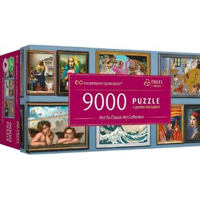 Trefl Prime 9000 Piece Puzzle - Not So Classic Art Collection