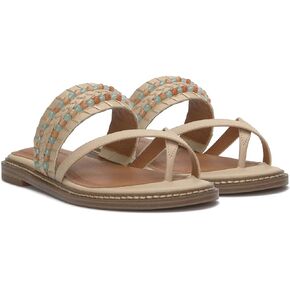 Lucky Brand Women's KAYKEY Flat Sandal, Stucco, 9