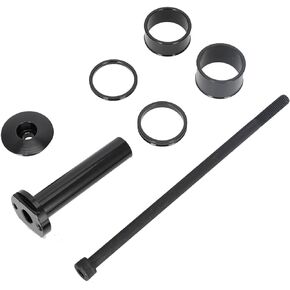 Stem Lock for Surron Light Bee,Headset Spacer with Handlebar Stem Top Cap Base and Extended Nut for Electric Dirt Bike Surron Light Bee X/Surron Light Bee S - Black