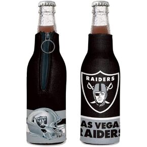 WinCraft NFL Las Vegas Raiders Bottle Cooler, Team Colors, One Size