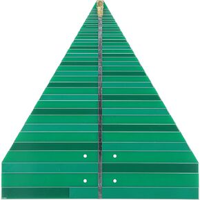 Log Periodic UWB Antenna 600-6000MHz Ultra Wideband Printed Circuit Board 50W for UWB with WiFi
