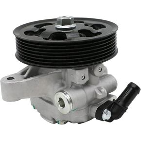 Power Steering Pump 21-5419 with Pulley Fits for Acura RSX 2.0L 2002-2006, Acura TSX 2.4L 2006-2008, Honda Accord 2.4L 2006 2007, Honda CR-V 2.4L 2002 2005-2011, Honda Element 2006-2011