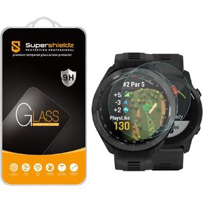 Supershieldz (2 Pack) Designed for Garmin Approach S70 (47mm) / Garmin (Forerunner 945 LTE) Tempered Glass Screen Protector, Anti Scratch, Bubble Free