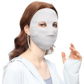 Full Face Cover Balaclava Neck Gaiter Adjustable Ear Loop Outdoor Sports Cycling SLF5M038