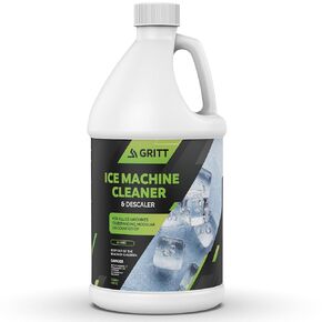 Ice Machine Cleaner Nickel Safe Descaler | Removes Mineral and Limestone Buildup | Residential and Commercial Ice Maker Cleaner | Remove Hard Water 1 gallon