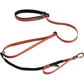 OllyDog Flagstaff Adjustable Spring Leash, Shock Absorbing, Bungee Dog Leash with Carabiner, Hand-Held or Waist-Worn Lead, Convenient for Running, Biking, and Hiking (Dream Camo)