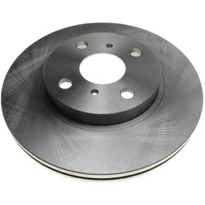Raybestos 980201R Professional Grade Disc Brake Rotor, Silver, 10.04