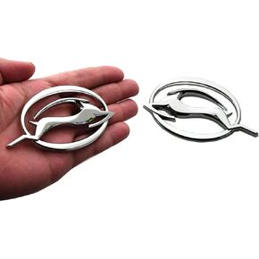 Pair New Impala Left Right Side Pillar Emblem 3D Badge Nameplate Replacement for Impala 10253595 (Black)