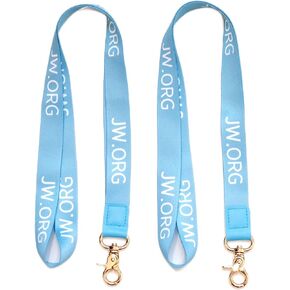 REETI 2Pack JW.ORG Neck Lanyard Key Chain Holder for Men & Women Cool Lanyards for Keys ID Badge Wallet