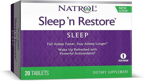 Natrol Sleep N Restore Sleep Support 20 Tablets (Pack of 6) in Kuwait