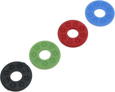 Maxmoral 8 قطعة قسط الغيتار حزام قفل كتل مختلط الألوان الغيتار حامي حزام زر قفل الأمان مكافحة زلة منصات البولي ايثيلين in Saudi Arabia