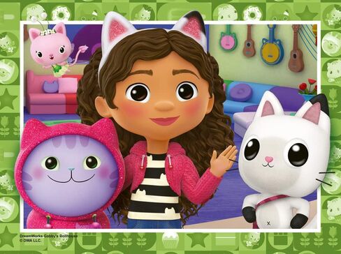 Ravensburger 3143 Gabby’s Dollhouse Jigsaw Puzzles for Kids Age 3 Years Up-4 in a Box (12, 16, 20, 24 Pieces) -Educational Toys for Toddlers in Saudi Arabia