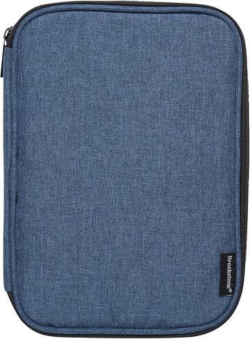 Brookstone Travel Tech Storage Bag - Accessories Electronics Cables Organizer Case for Vacations, Airplanes, Trains, Buses, and Cars, Black in Saudi Arabia