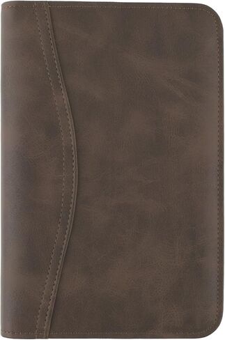 AT-A-GLANCE Simulated Leather Undated Starter Set, 43184 DAY-TIMER, Desk Size, Distressed Brown (031-0140-04) in Saudi Arabia