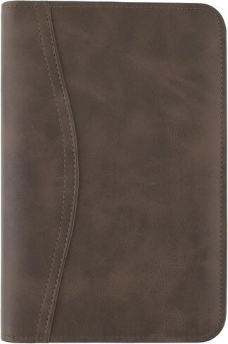 AT-A-GLANCE Simulated Leather Undated Starter Set, 43184 DAY-TIMER, Desk Size, Distressed Brown (031-0140-04) in Saudi Arabia