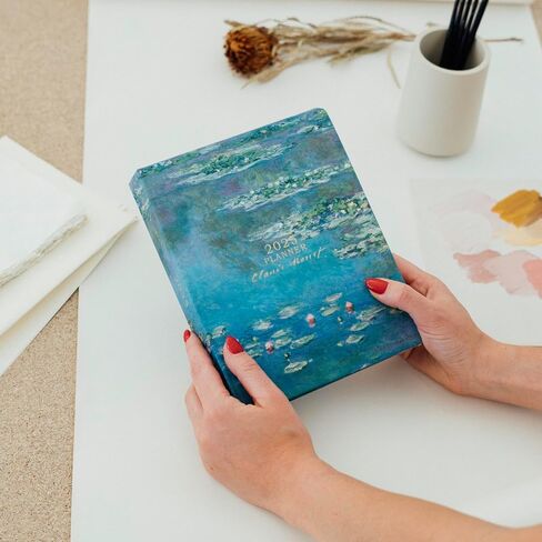 Kokonote Japanese Art Planner 2024-2025 | 17 Months Academic Planner Week To View | August 2024 - December 2025 | Planner 2024-2025 Daily Weekly and Monthly | Weekly Academic Planner in Saudi Arabia