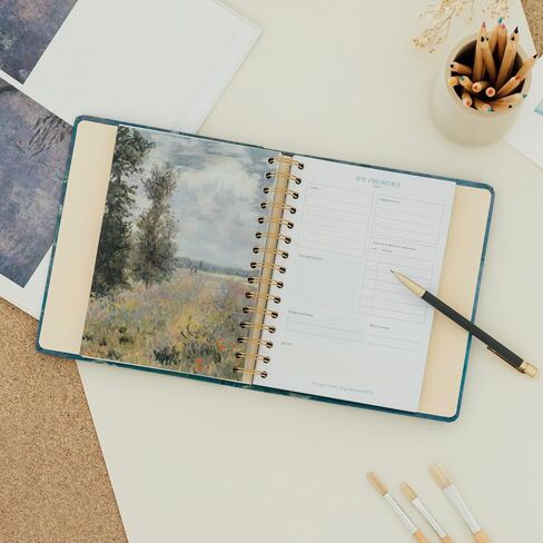 Kokonote Japanese Art Planner 2024-2025 | 17 Months Academic Planner Week To View | August 2024 - December 2025 | Planner 2024-2025 Daily Weekly and Monthly | Weekly Academic Planner in Saudi Arabia