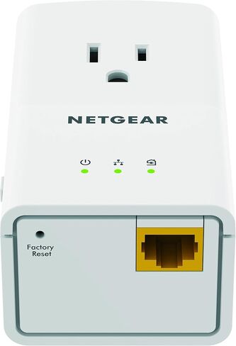 NETGEAR Powerline 500 1-Port Extra Outlet Essentials Edition Starter Kit (XAVB5421) in Saudi Arabia
