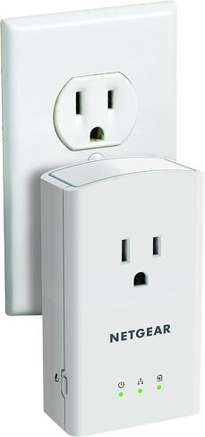 NETGEAR Powerline 500 1-Port Extra Outlet Essentials Edition Starter Kit (XAVB5421) in Saudi Arabia
