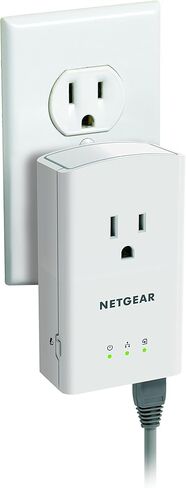 NETGEAR Powerline 500 1-Port Extra Outlet Essentials Edition Starter Kit (XAVB5421) in Saudi Arabia