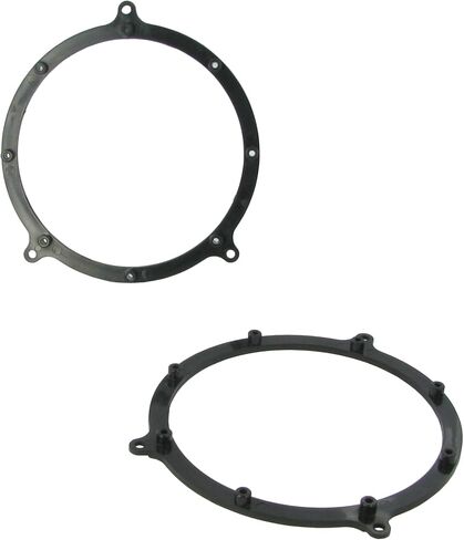 Scosche Compatible with Select 1994-06 Audi 6.5"-6.75" Speaker Adapter Front (1 Pair) SAAI651 in Saudi Arabia