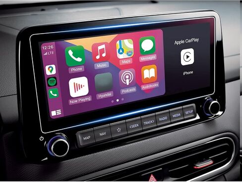 SHAOHAO 2 Pcs for 2023 Hyundai Kona Screen Protector for 2022 2023 Hyundai Kona Accessories (SE/SEL), Kona EV SEL 8 Inch Touch Screen High Transparent Anti Fingerprint Protective Film in Saudi Arabia
