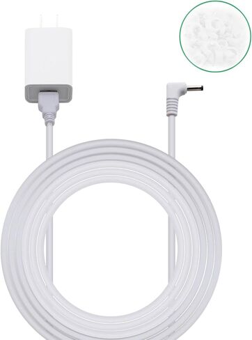 Power Adapter Replacement for Ring Stick Up Cam/Plug-in 3rd Gen/2nd Gen & Ring Pan Tilt Stick Up Camera, DC Barrel Charger Cord Cable 13 FT Long in Saudi Arabia